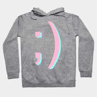 Winky Face Emoji - ;) Hoodie